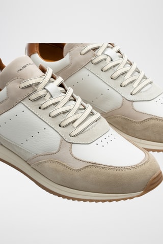 Leren Sneakers - Wit