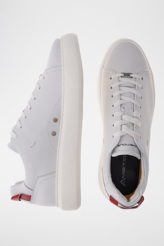 Baskets en cuir - Blanc