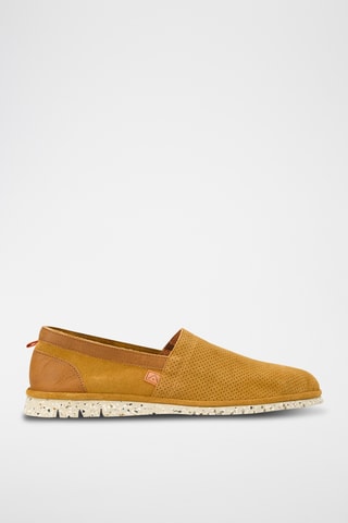 Leren Slip-ons - Beige