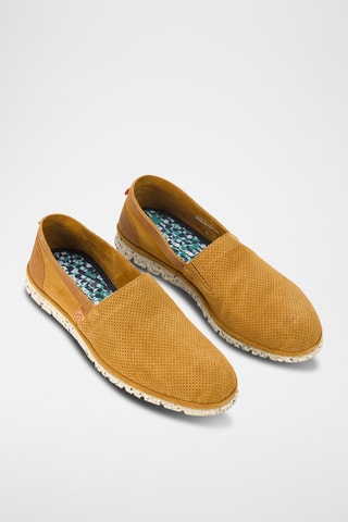 Leren Slip-ons - Beige