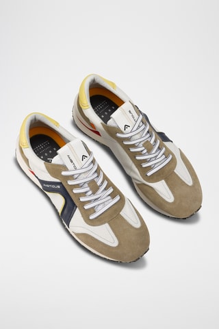 Baskets en cuir - Taupe