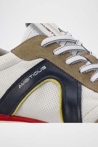 Baskets en cuir - Taupe