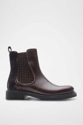 Leren Chelsea Boots - Bruin