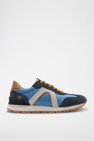 Leren Sneakers - Blauw