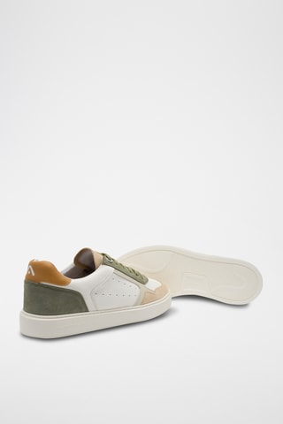 Baskets en cuir - Taupe