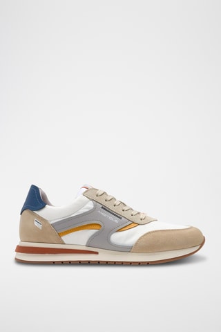 Nubuck Sneakers - Beige