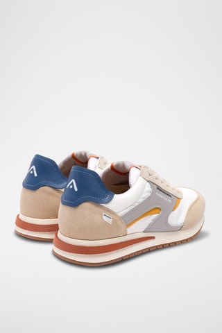 Nubuck Sneakers - Beige