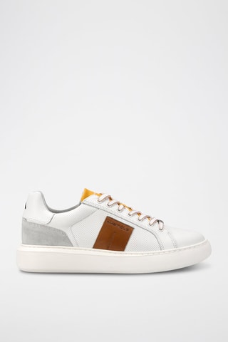 Leren Sneakers - Wit - Wit