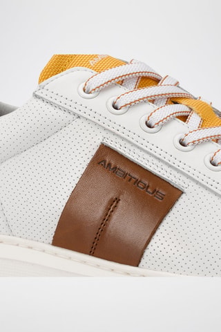 Leren Sneakers - Wit - Wit