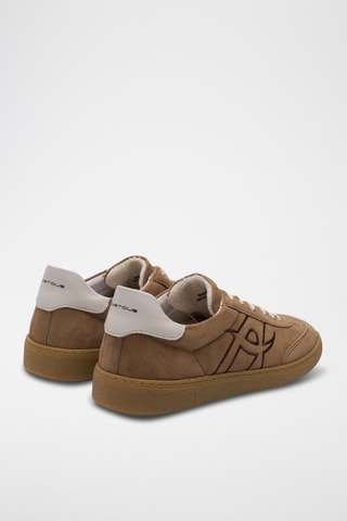 Nubuck Sneakers - Beige