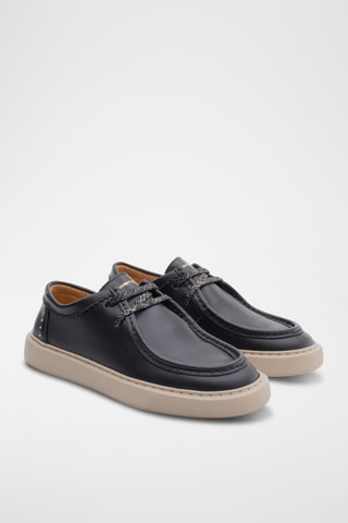 Leren Mocassins - Zwart