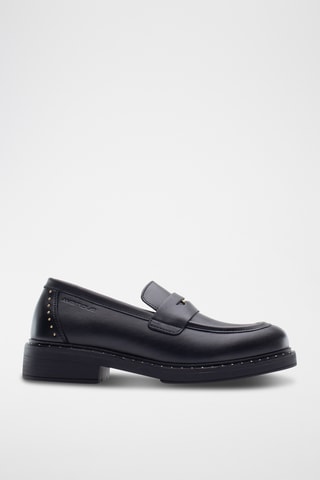 Leren Mocassins - Zwart