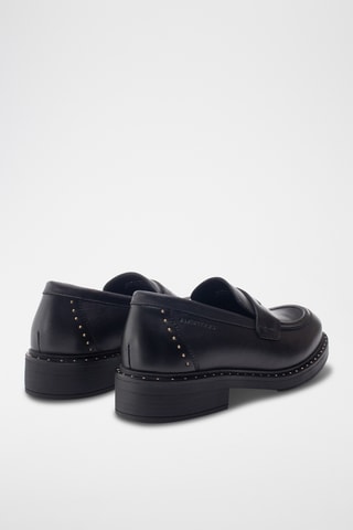 Leren Mocassins - Zwart