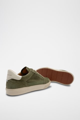 Leren Sneakers - Groen