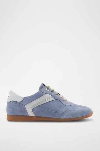 Leren Sneakers - Blauw