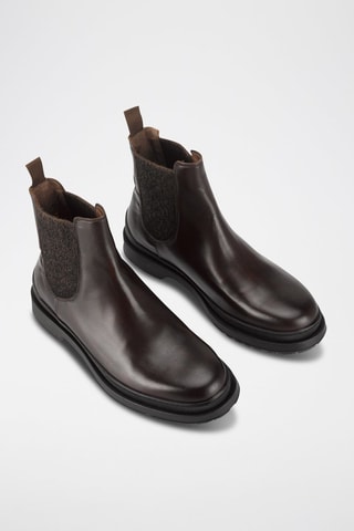 Leren Chelsea Boots - Bruin - Bruin