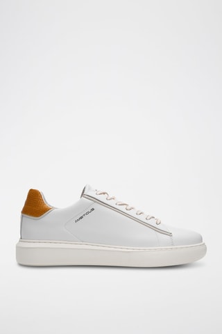 Leren Sneakers - Wit - Wit