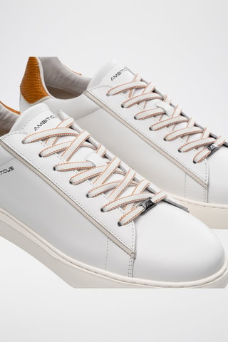 Leren Sneakers - Wit - Wit