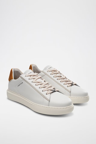 Leren Sneakers - Wit - Wit