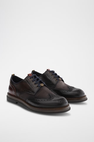 Derbys en cuir - Multicolore
