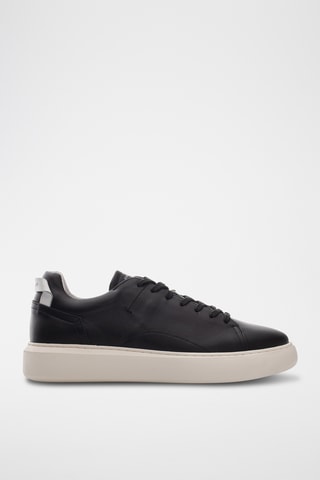 Baskets en cuir - Noir