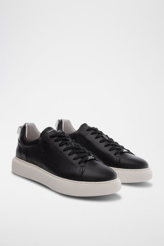 Baskets en cuir - Noir
