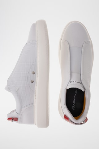 Baskets en cuir - Blanc