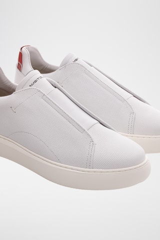 Baskets en cuir - Blanc
