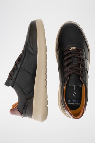Leren Sneakers - Bruin
