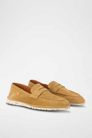 Mocassins en cuir - Beige