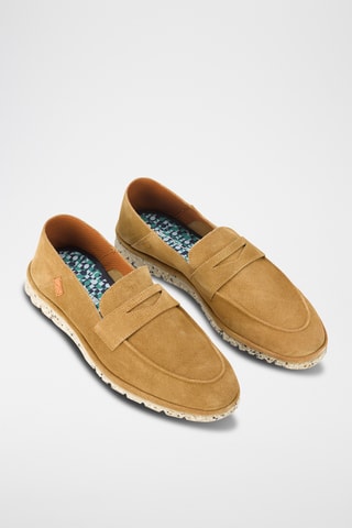 Mocassins en cuir - Beige