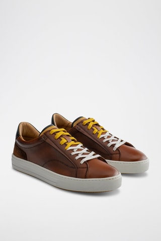 Leren Sneakers - Bruin - Bruin