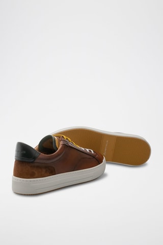 Leren Sneakers - Bruin - Bruin