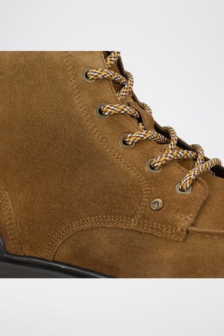 Nubuck Enkellaarzen - Bruin - Bruin