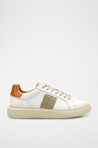 Leren Sneakers - Wit - Wit