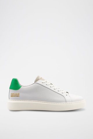 Nappaleren Sneakers - Wit - Wit en groen
