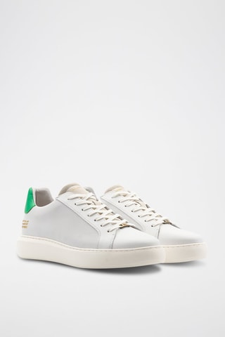 Nappaleren Sneakers - Wit - Wit en groen