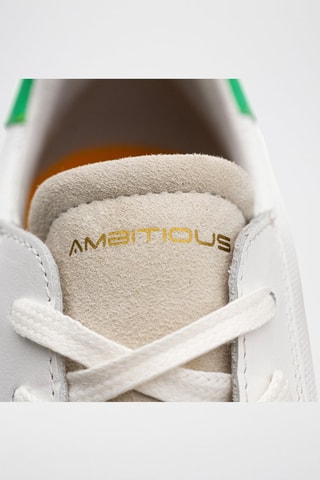 Nappaleren Sneakers - Wit - Wit en groen
