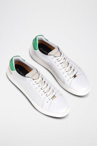 Nappaleren Sneakers - Wit - Wit en groen
