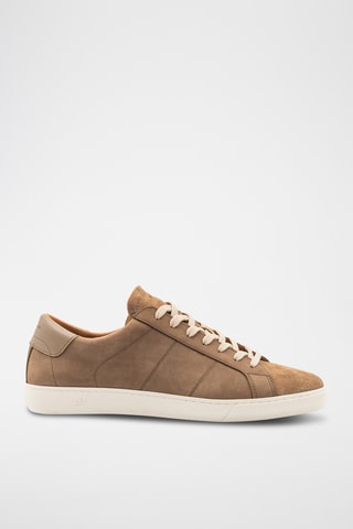 Baskets en cuir - Taupe