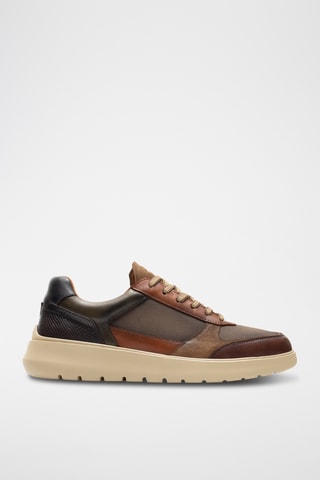 Baskets en cuir - Taupe