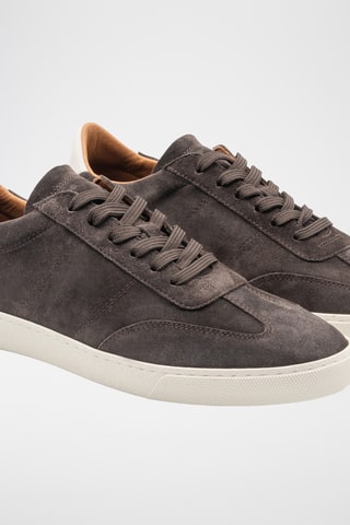 Baskets en cuir - Noir