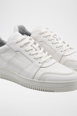 Baskets en cuir - Blanc