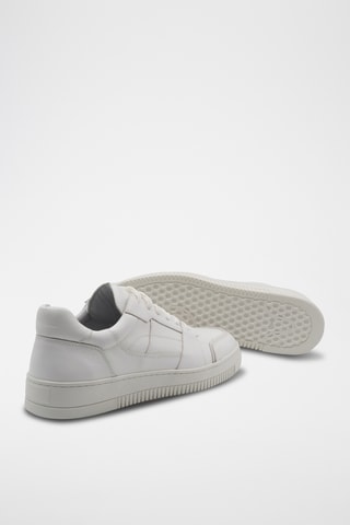 Baskets en cuir - Blanc