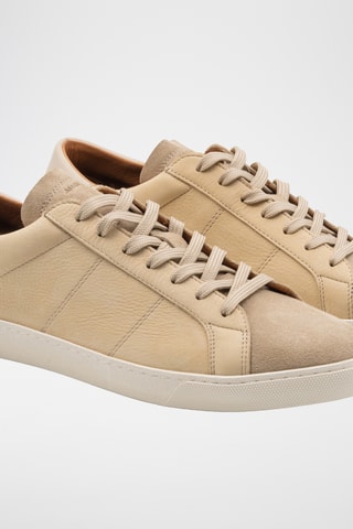 Baskets en cuir - Beige