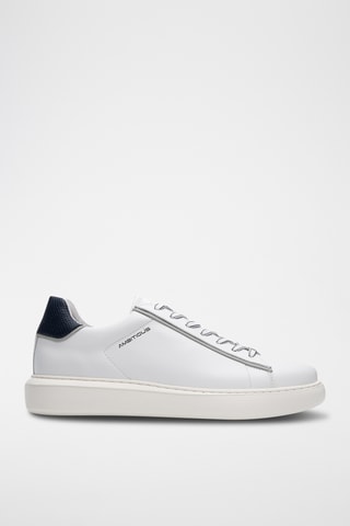 Baskets en cuir - Blanc