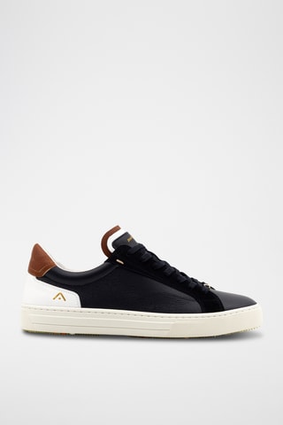 Baskets en cuir - Bleu