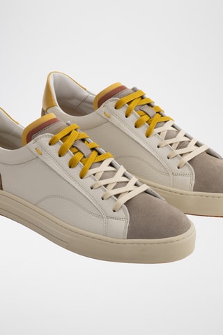 Baskets en cuir - Taupe