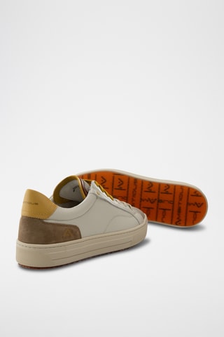 Baskets en cuir - Taupe