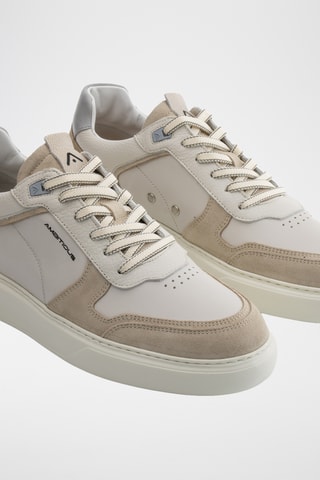 Baskets en cuir - Beige